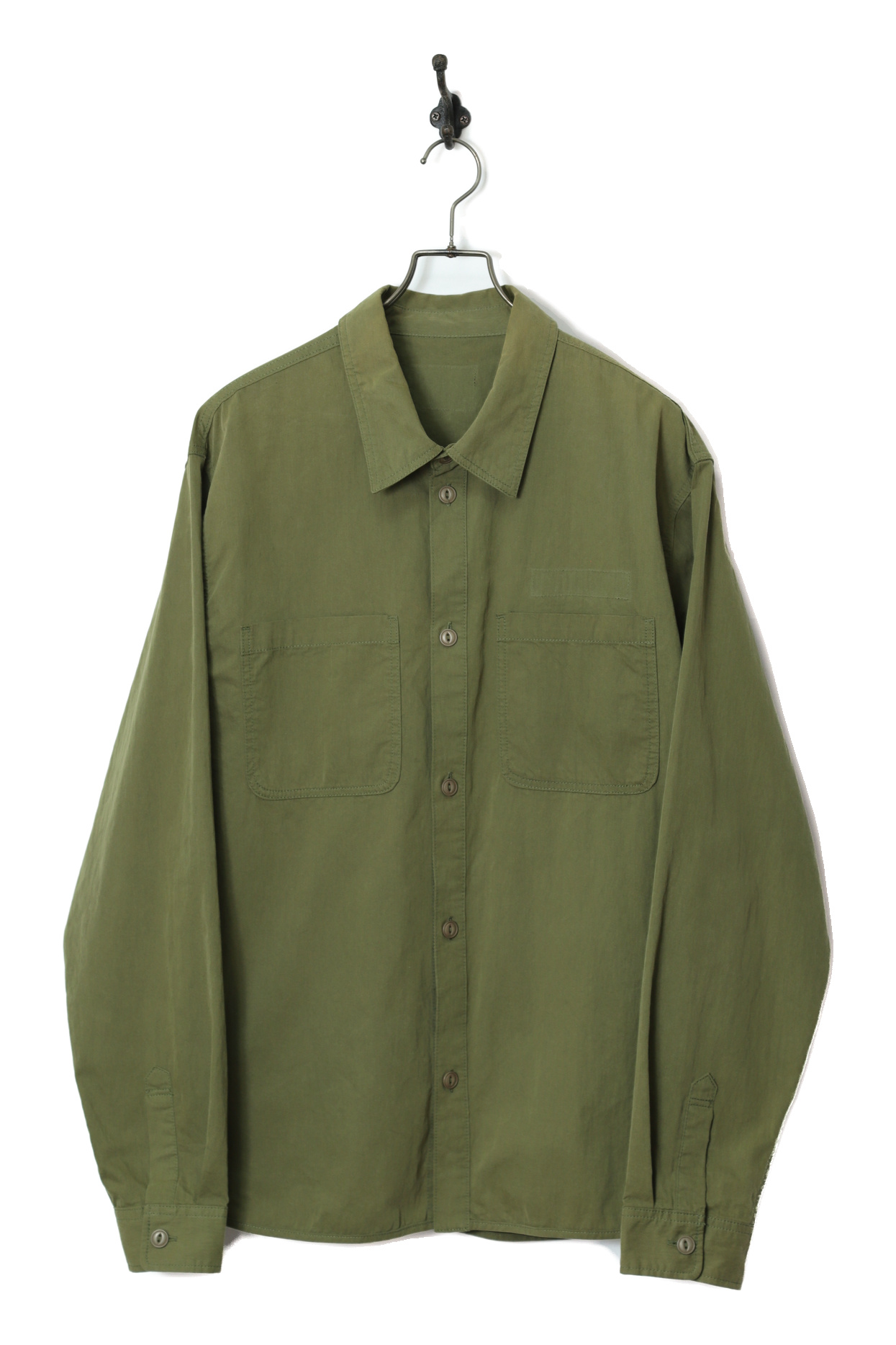 VINTAGE MILITARY DESIGN SHIRT CPO JACKET/L