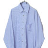 VINTAGE STRIPE PRINTED SHIRT/XL