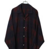 VINTAGE OPEN COLLAR SHIRT/XL
