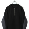 VINTAGE HALF ZIP SWEAT SHIRT/XL