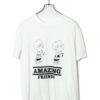 USED PRINTED T-SHIRT/L