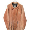 VINTAGE SUEDE LEATHER COVERALL JACKET/XL