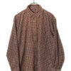 VINTAGE CORDUROY PRINTED SHIRT/L