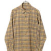 VINTAGE CORDUROY PRINTED SHIRT/L