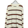 VINTAGE BORDER PRINTED LONG SLEEVE T-SHIRT/XL