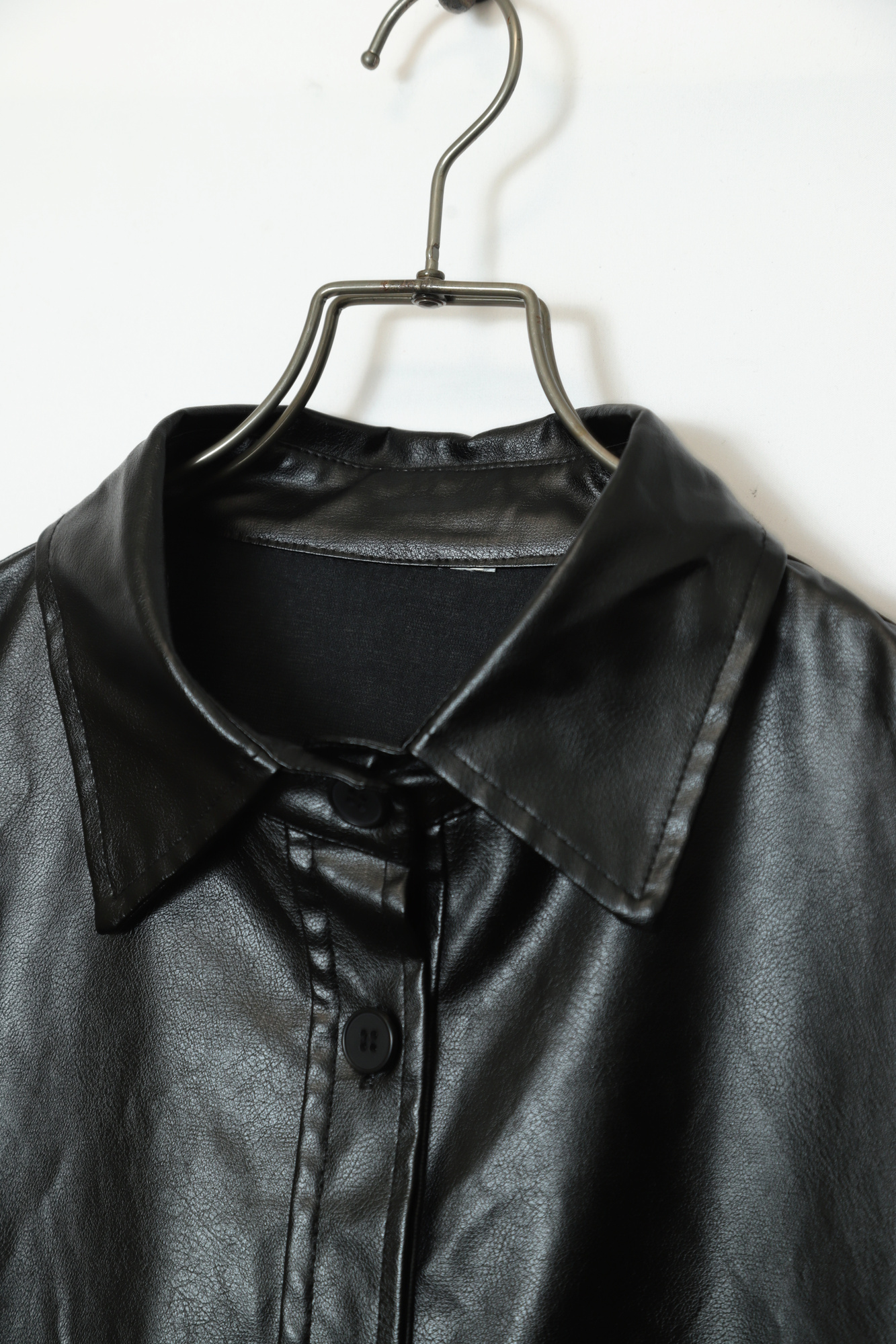 Alternative view of VINTAGE FAKE LEATHER CPO JACKET/L