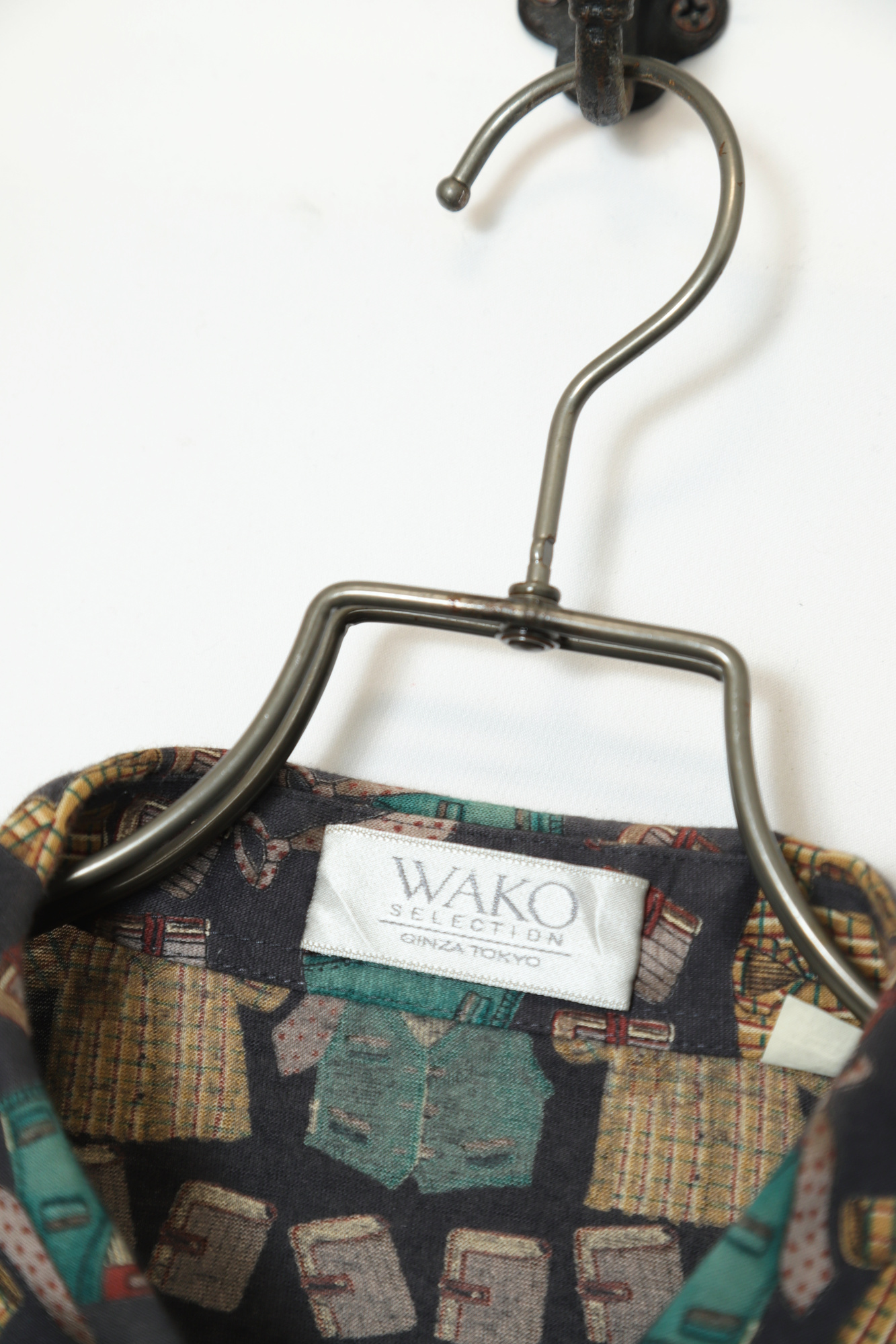 USED WAKO PATTERN PRINTED SHIRT/M - 画像 (3)