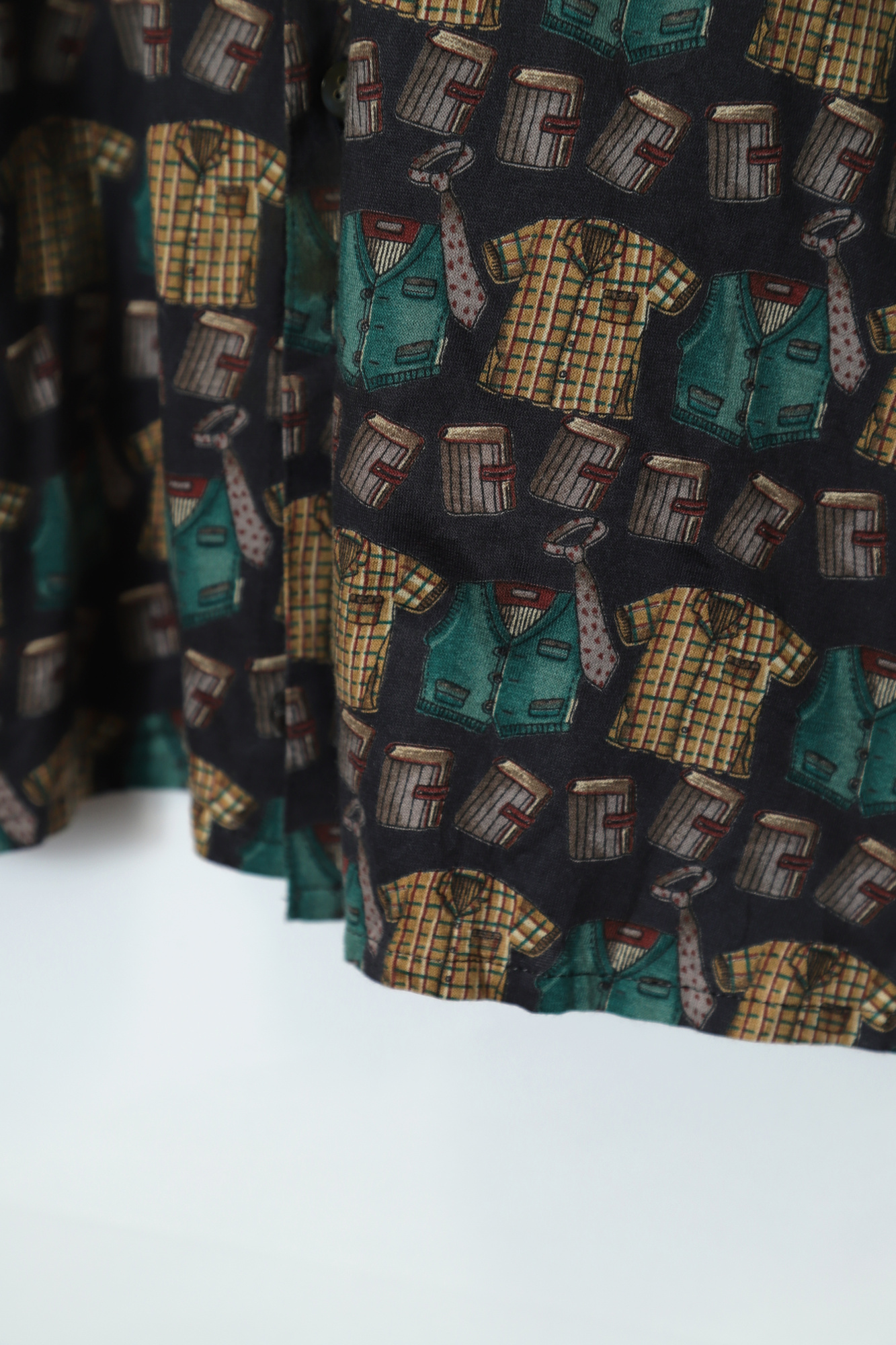 USED WAKO PATTERN PRINTED SHIRT/M - 画像 (5)
