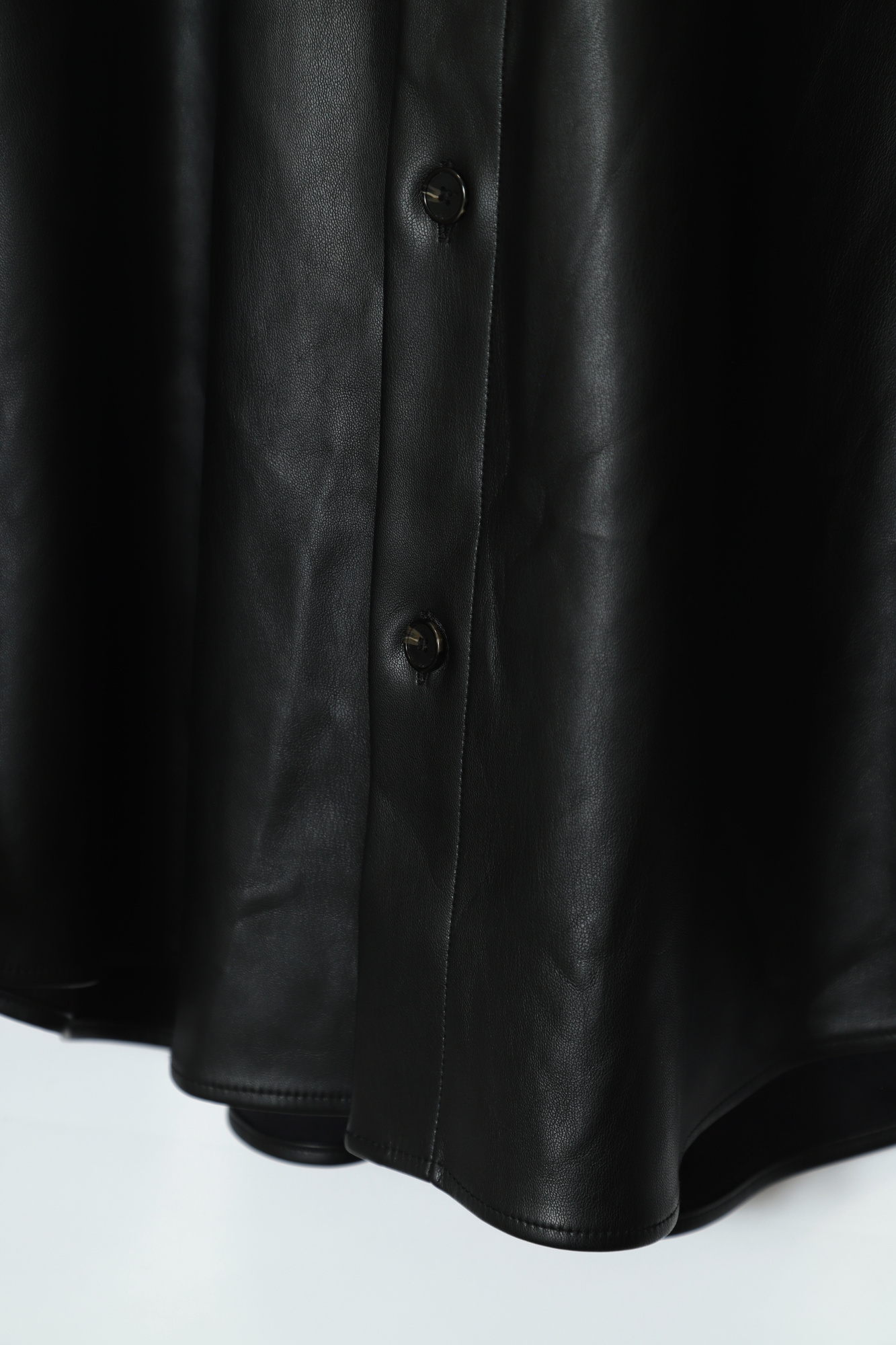 VINTAGE FAKE LEATHER CPO JACKET/L - 画像 (4)