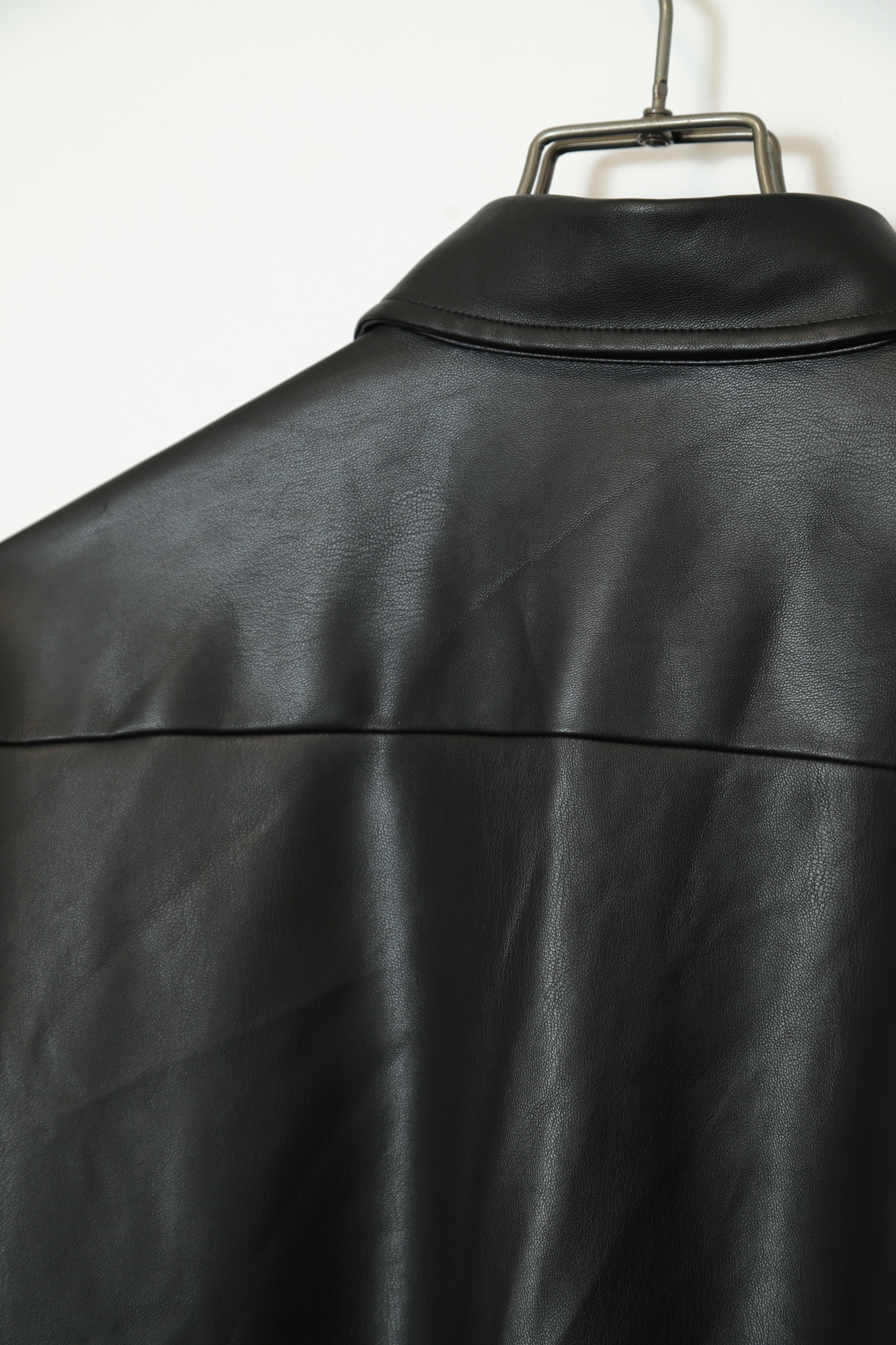 VINTAGE FAKE LEATHER CPO JACKET/L - 画像 (7)