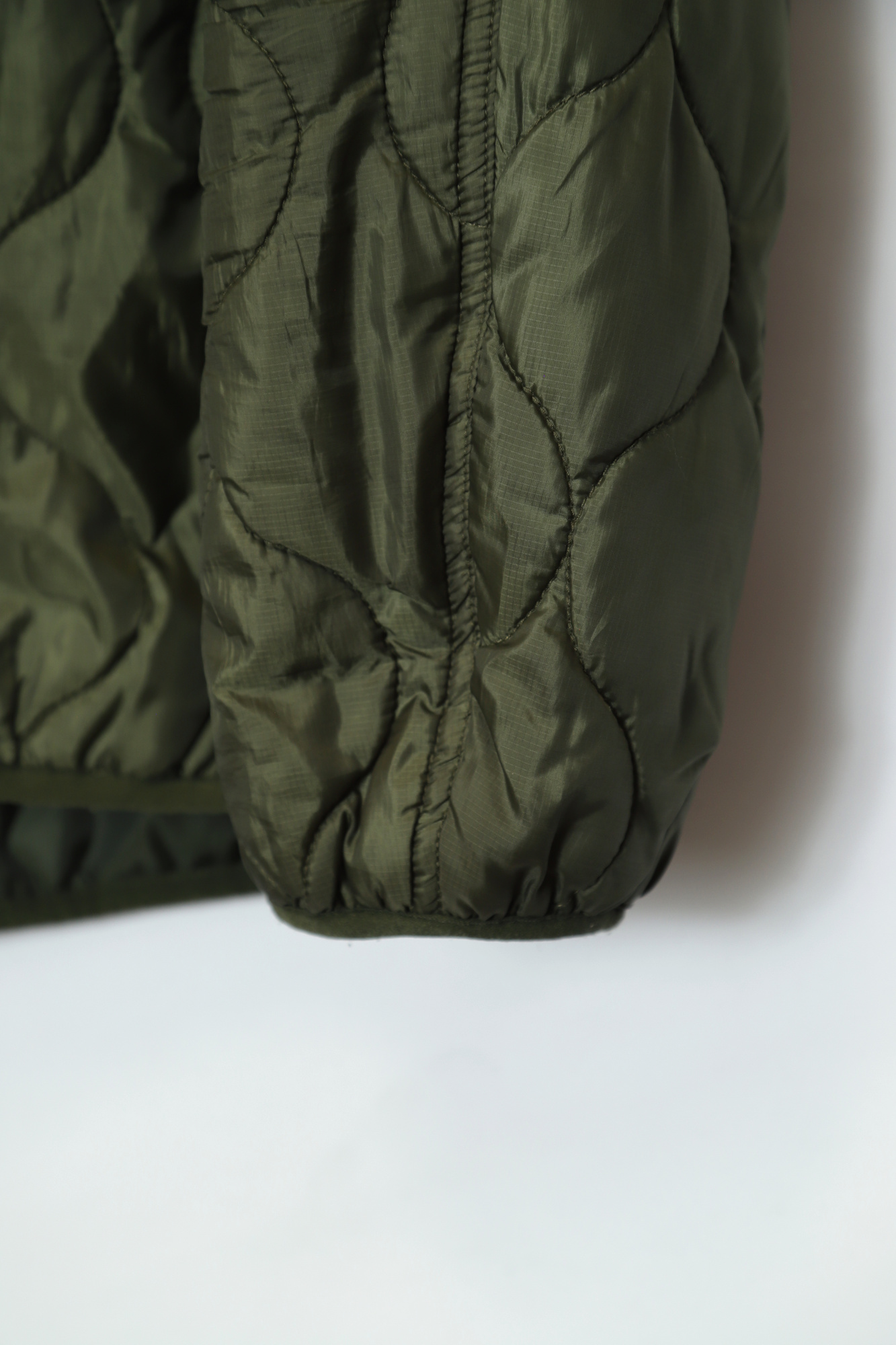 VINTAGE MILITARY QUILTING JACKET/L - 画像 (5)