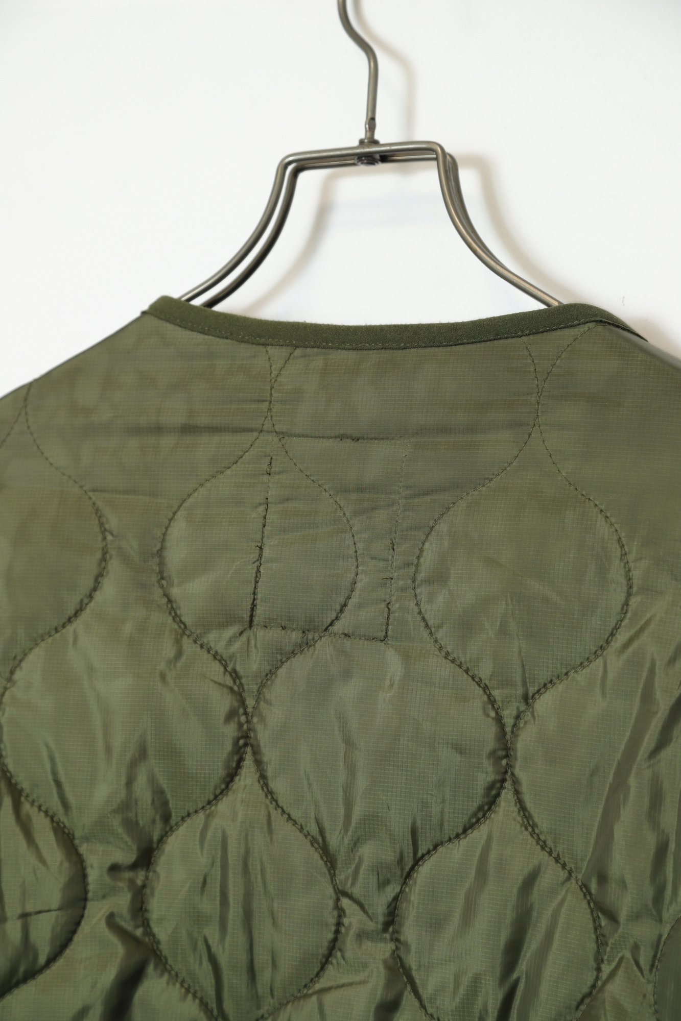 VINTAGE MILITARY QUILTING JACKET/L - 画像 (7)