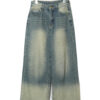 VINTAGE WIDE DENIM PANTS/W70