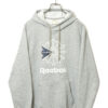 USED REEBOK LOGO SWEAT PARKA/L
