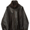 VINTAGE FAKE LEATHER JACKET/XL