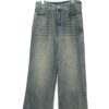 VINTAGE WIDE DENIM PANTS/W74