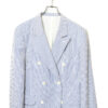 VINTAGE STRIPE TAILORED JACKET/M