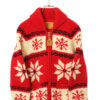 VINTAGE WOOL KNIT JACKET/L
