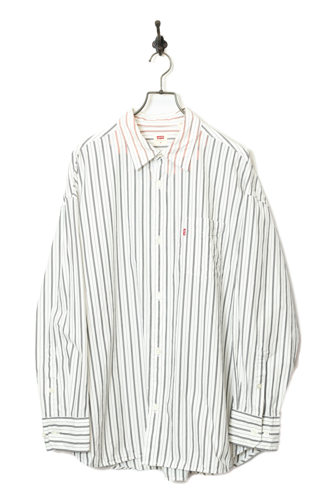 USED LEVI'S STRIPE SHIRT/XL