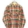 VINTAGE CHECK CPO JACKET/M