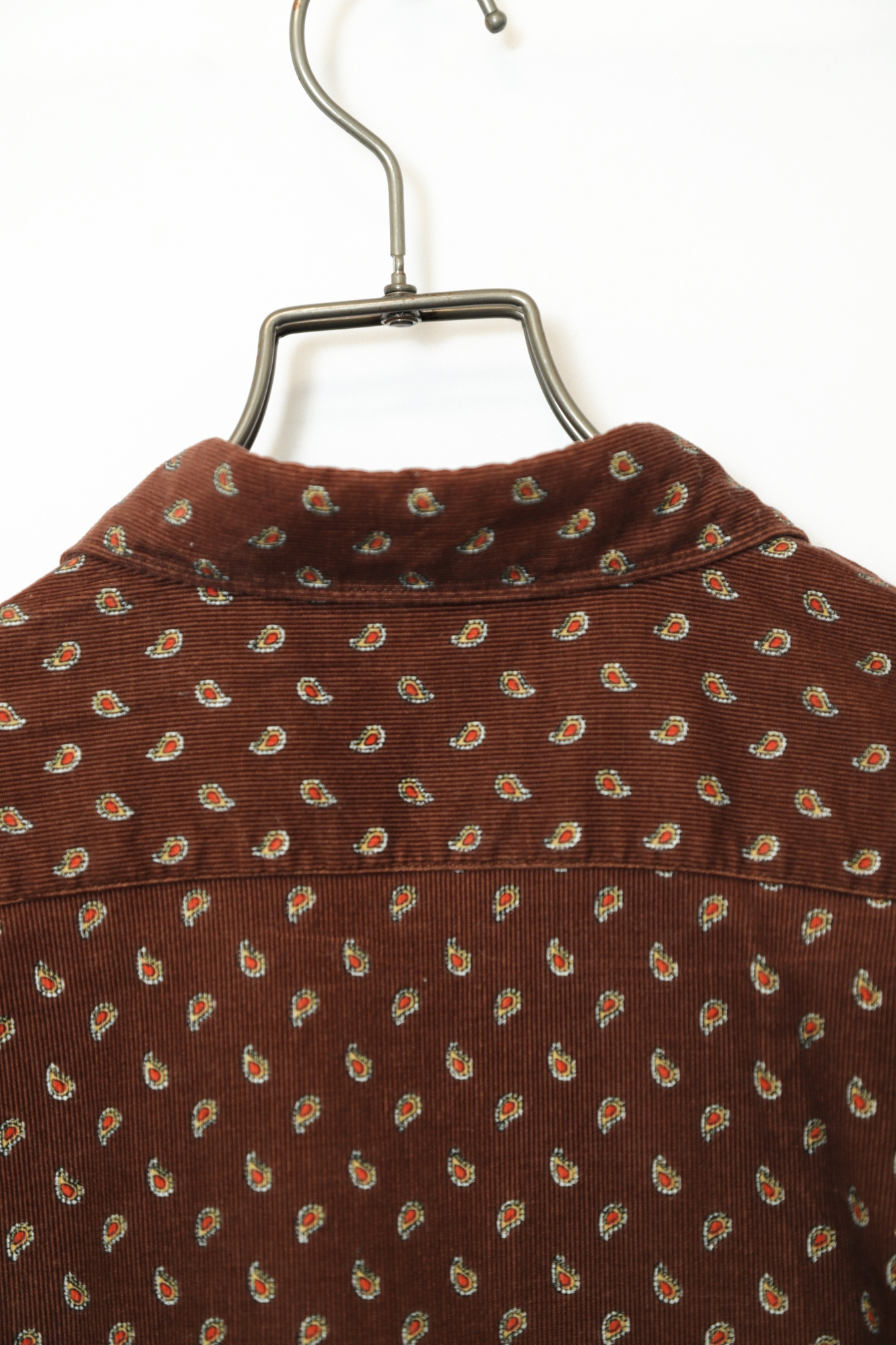 VINTAGE CORDUROY PRINTED SHIRT/L - 画像 (7)