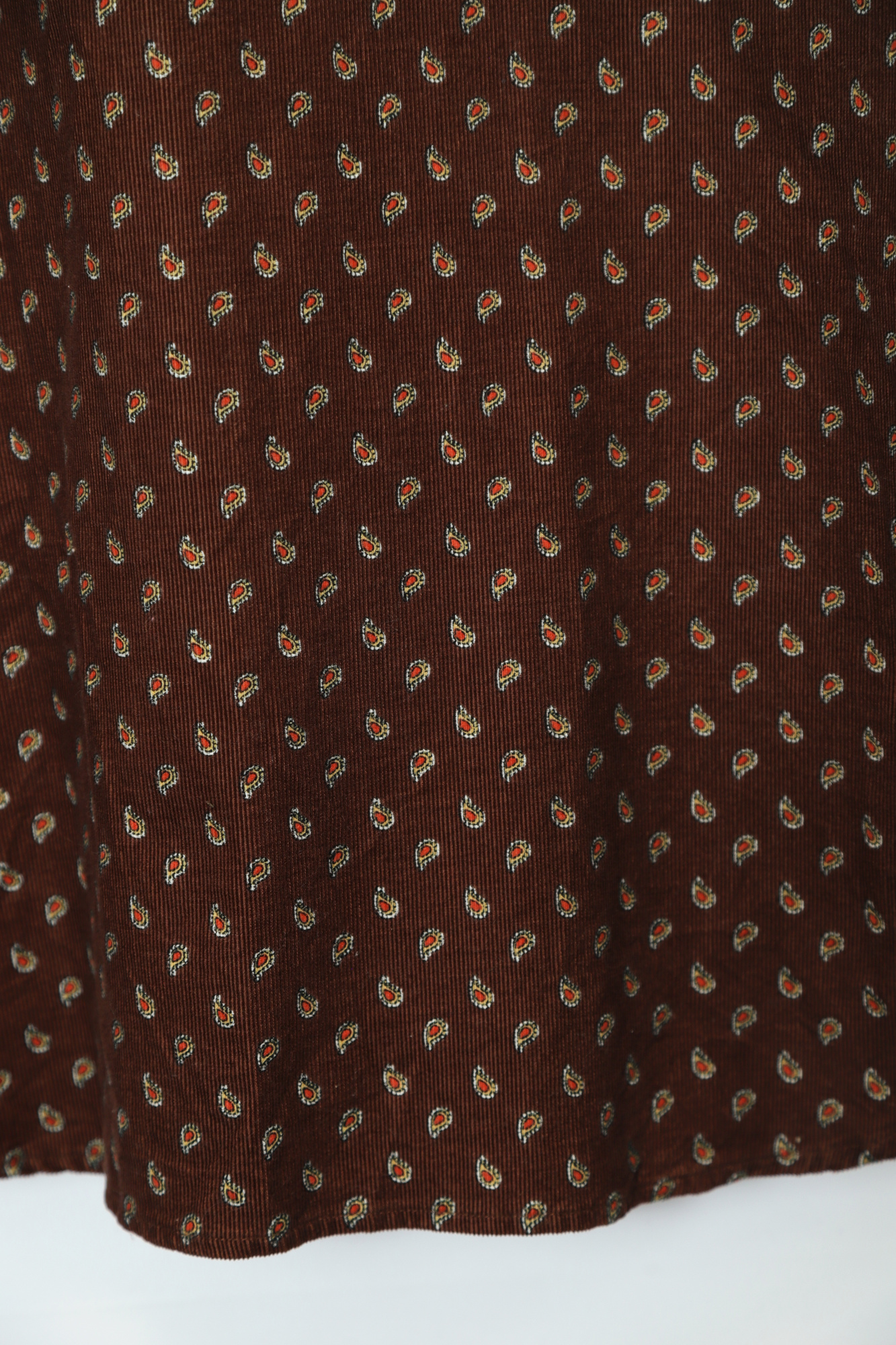 VINTAGE CORDUROY PRINTED SHIRT/L - 画像 (8)