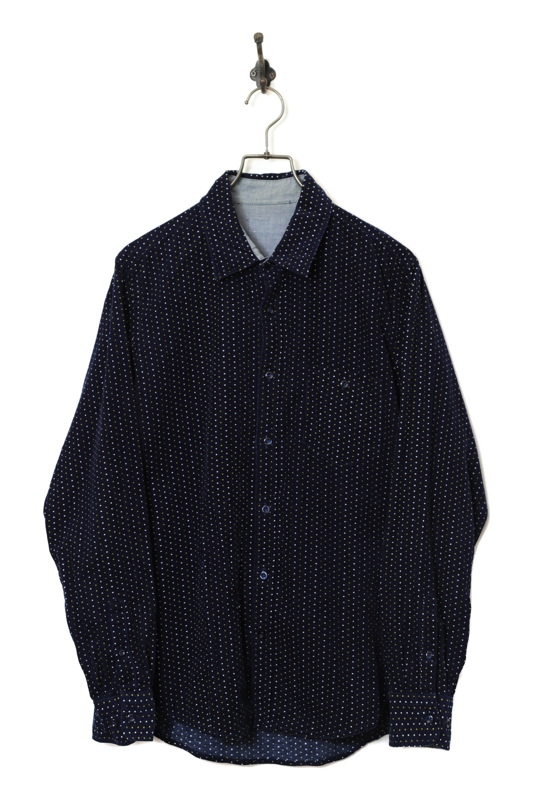 VINTAGE CORDUROY PRINTED SHIRT/M
