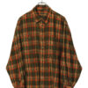 VINTAGE CORDUROY CHECK SHIRT/L