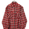 VINTAGE WOOLY CHECK SHIRT/L