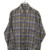 VINTAGE WOOLY CHECK SHIRT/M