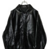 VINTAGE FAKE LEATHER BOMBER JACKET/XL