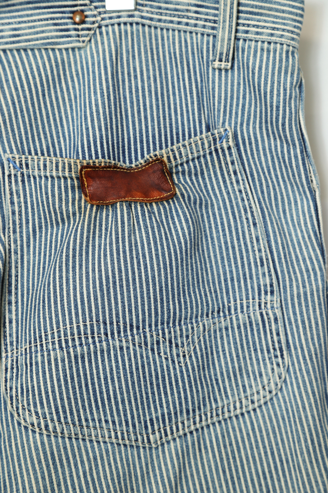 USED STRIPE WORK PANTS/W94 - 画像 (8)