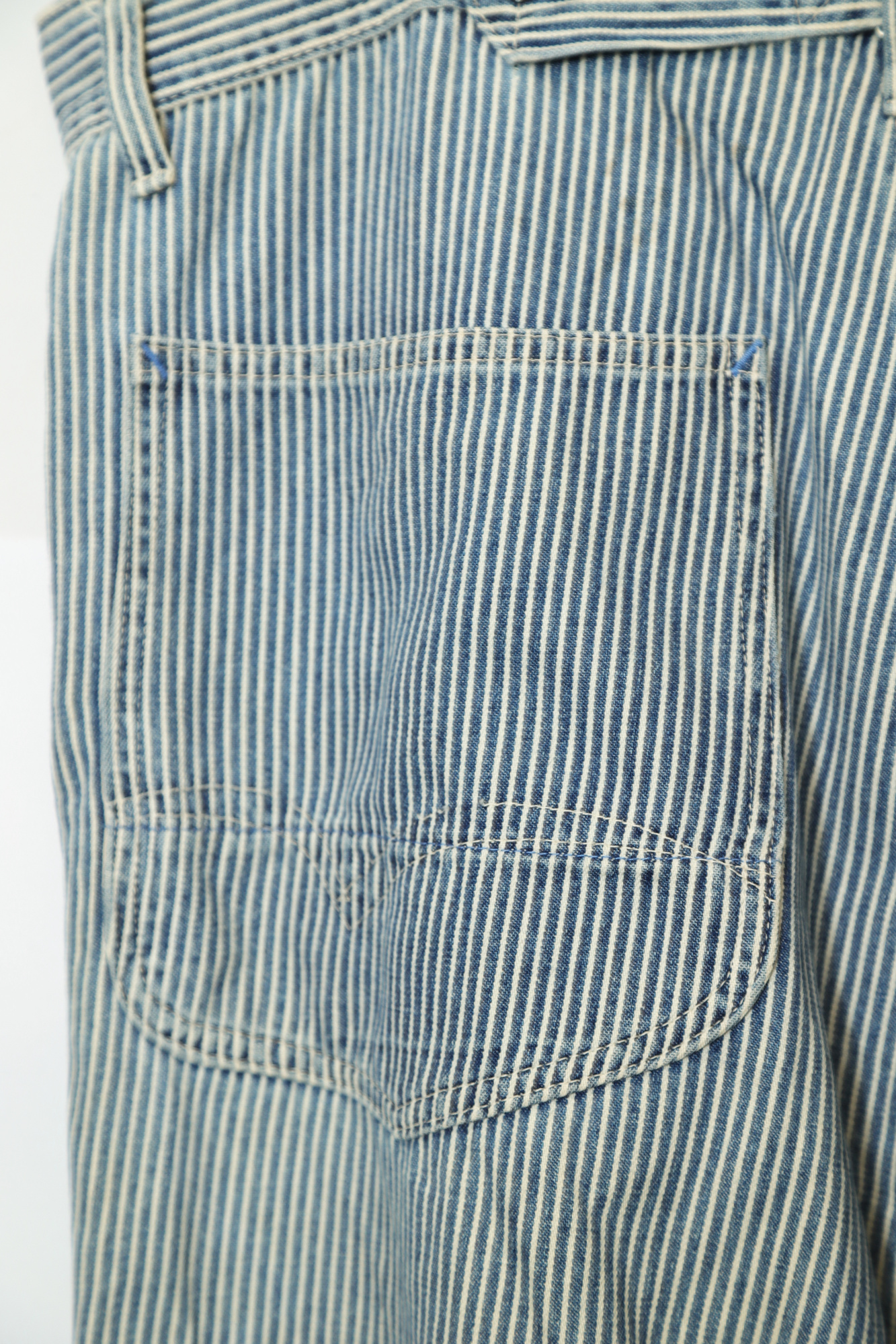 USED STRIPE WORK PANTS/W94 - 画像 (9)