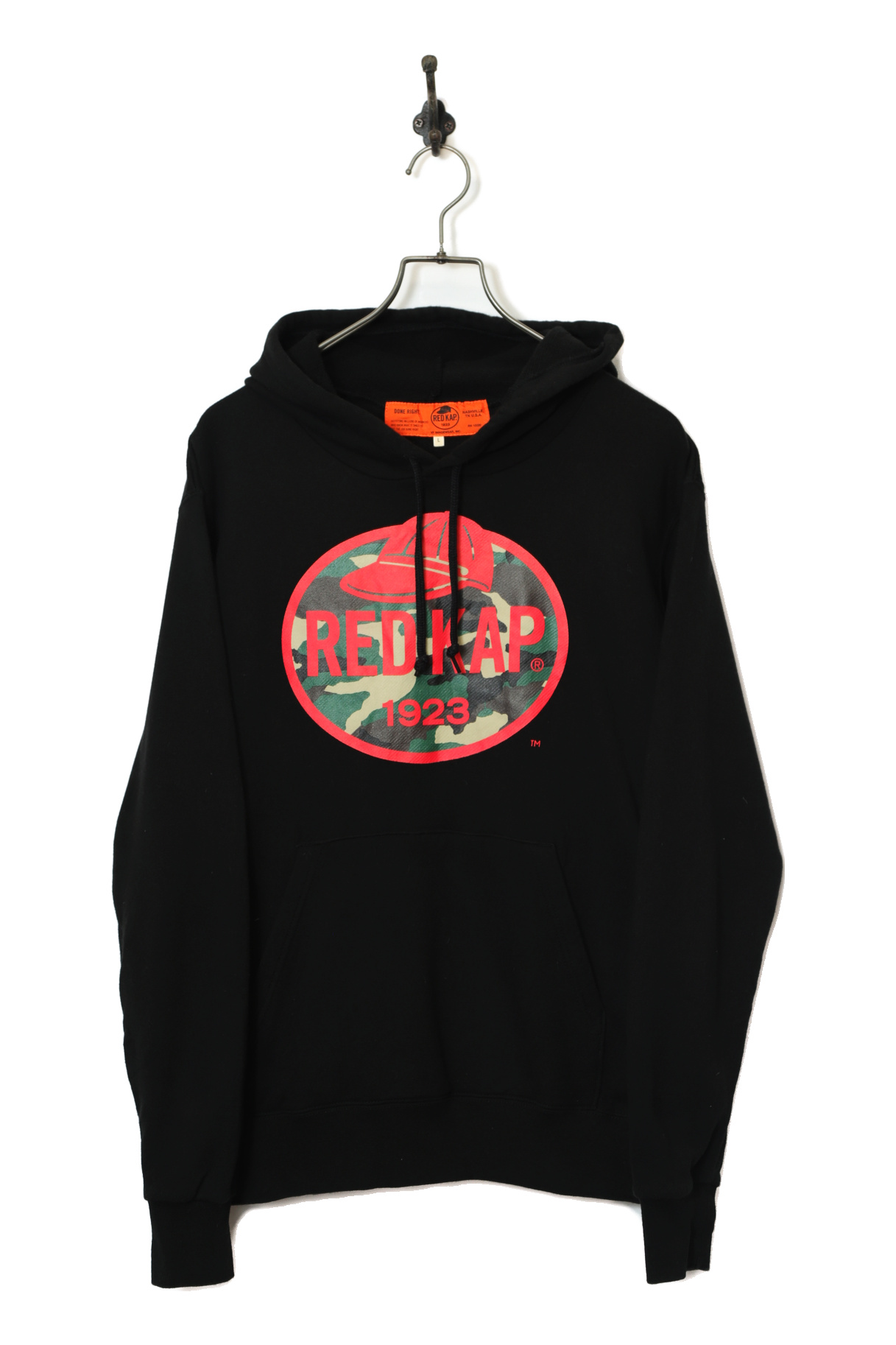 USED RED KAP PRINTED PARKA/L