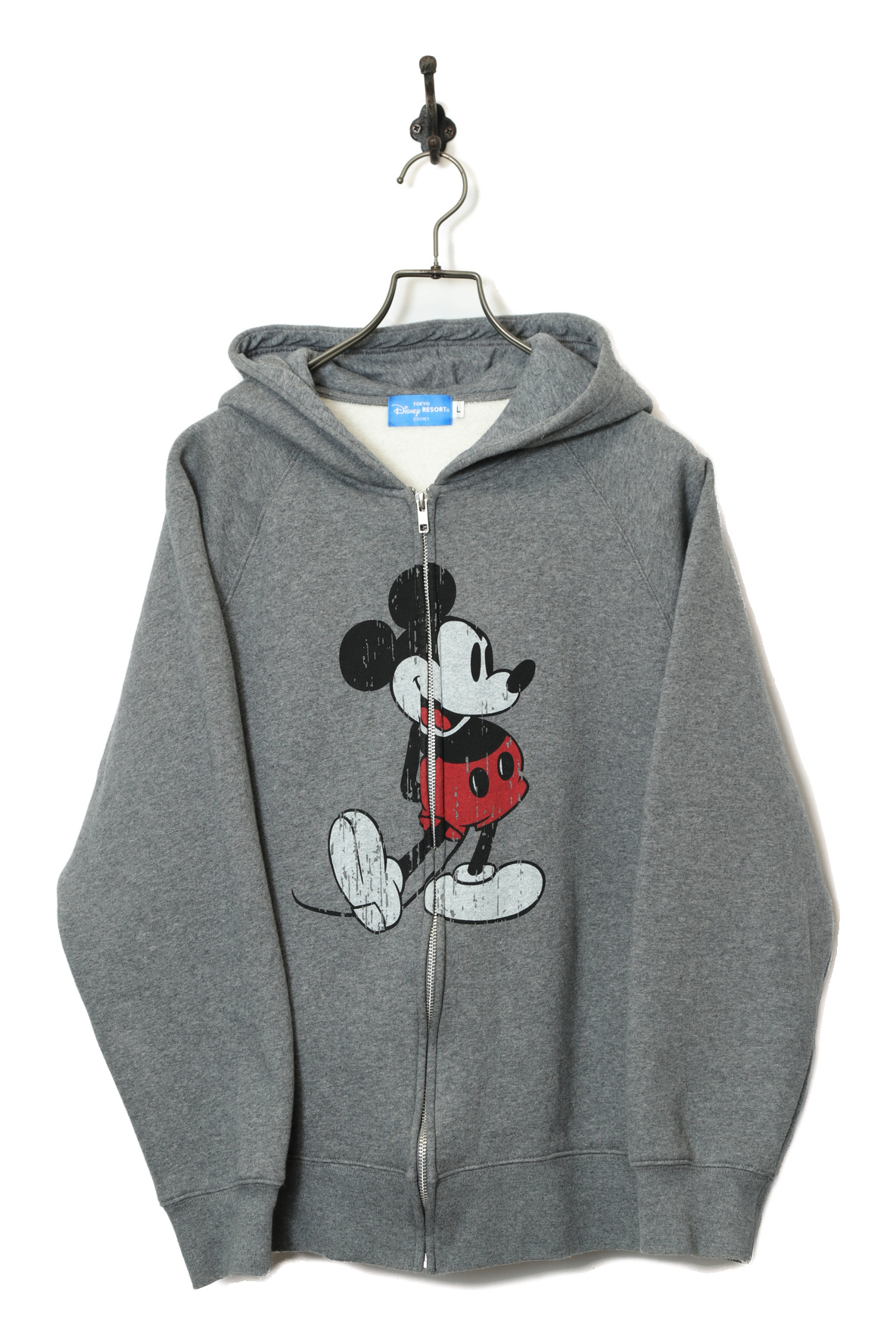USED DISNEY PRINTED SWEAT PARKA/L
