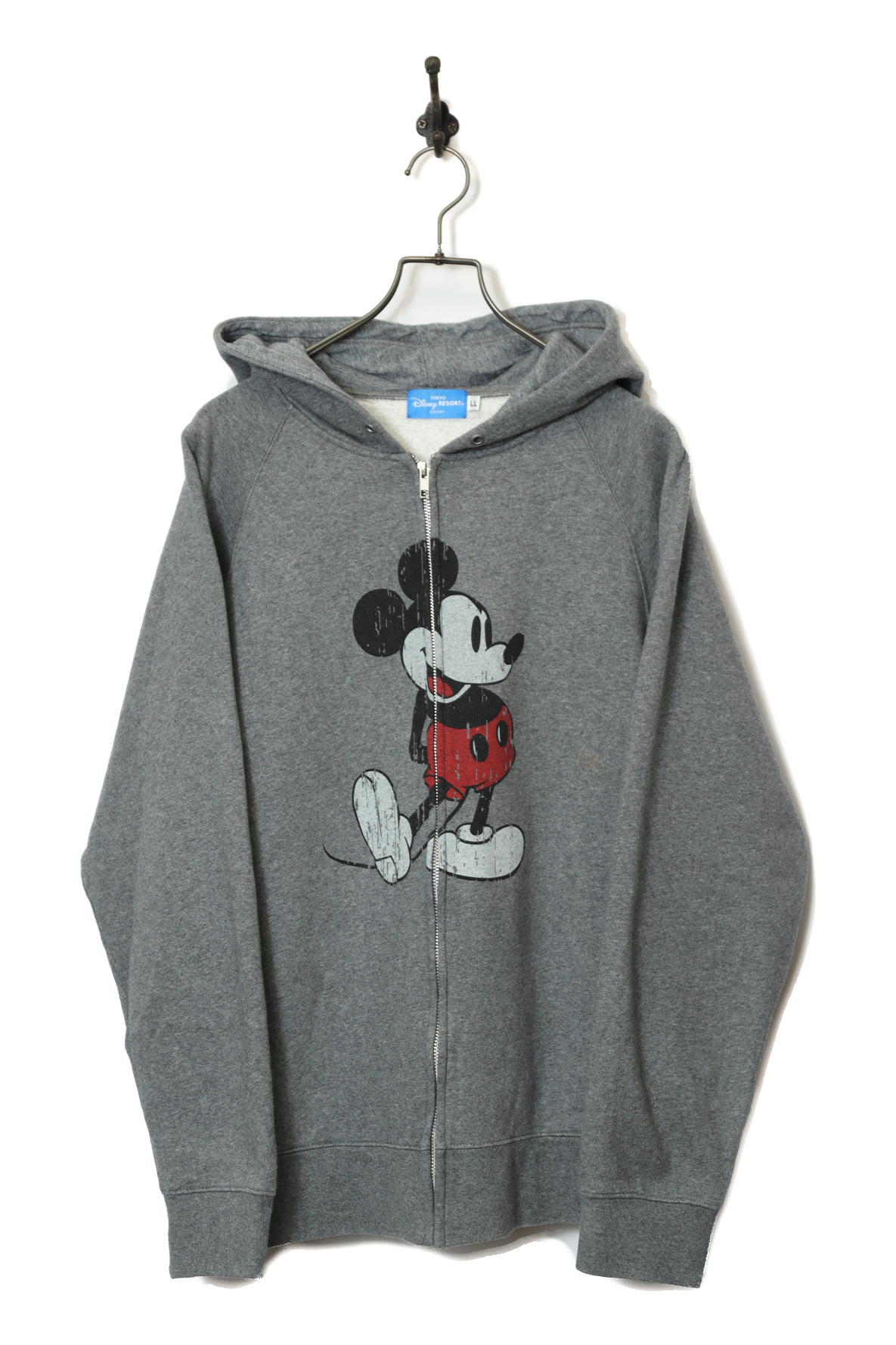 USED DISNEY PRINTED SWEAT PARKA/LL