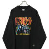 USED KISS PRINTED SWEAT SHIRT/L