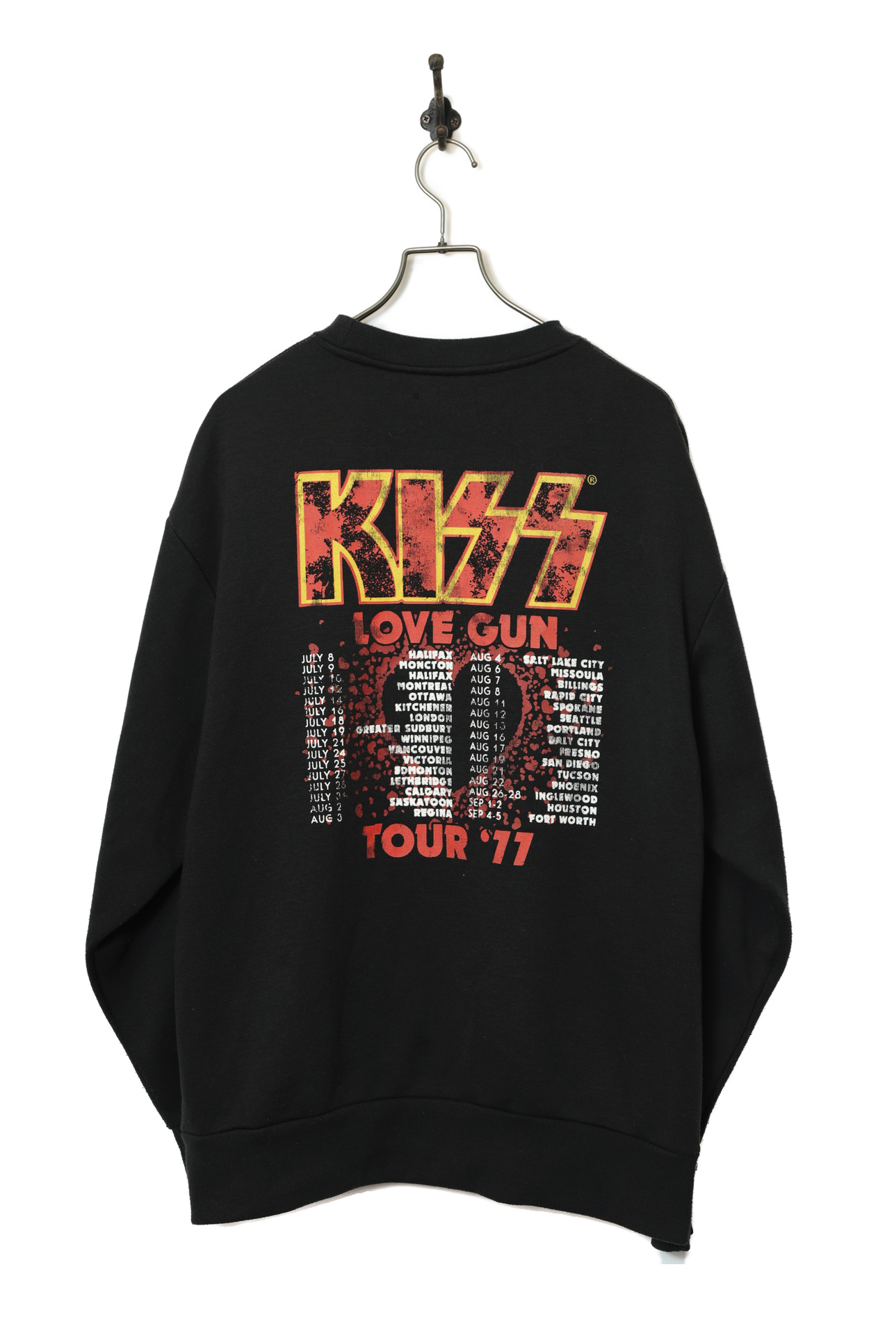 USED KISS PRINTED SWEAT SHIRT/L - 画像 (6)