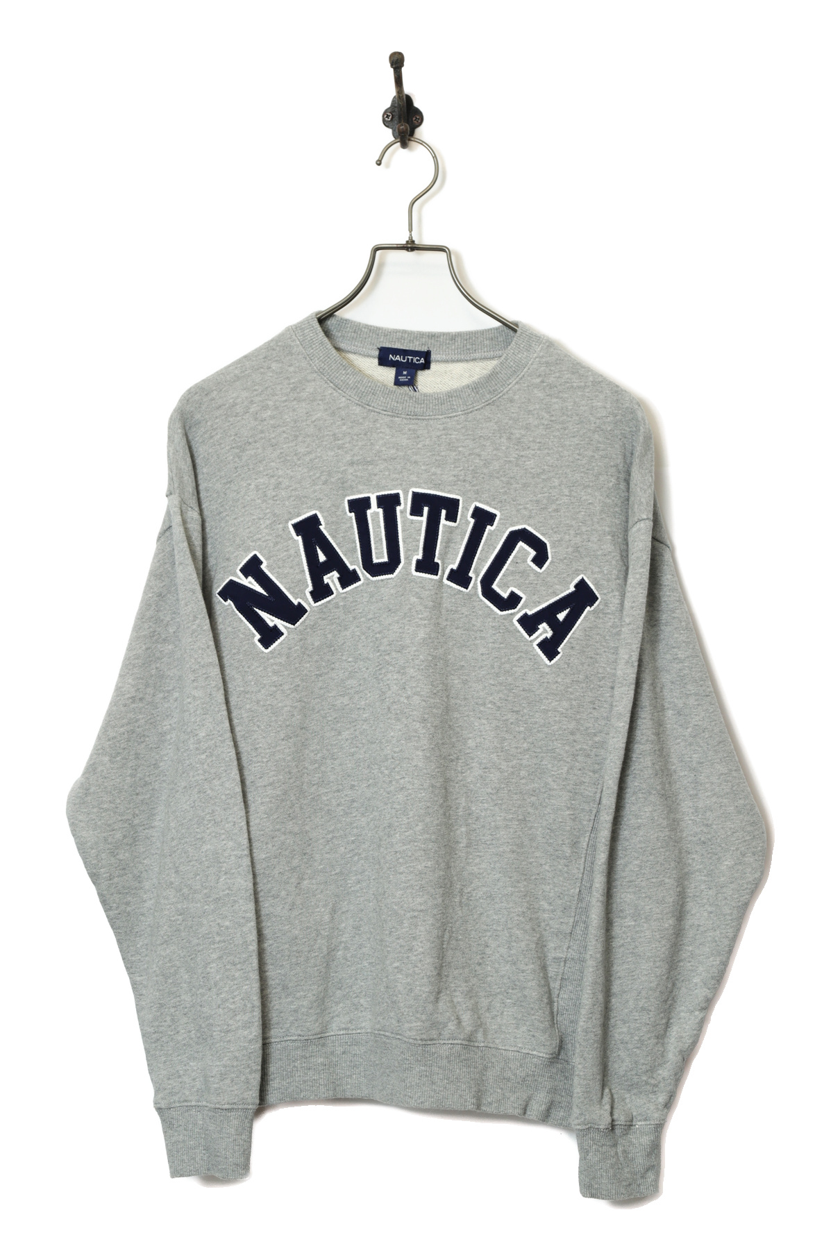 USED NAUTICA PRINTED SWEAT SHIRT/M
