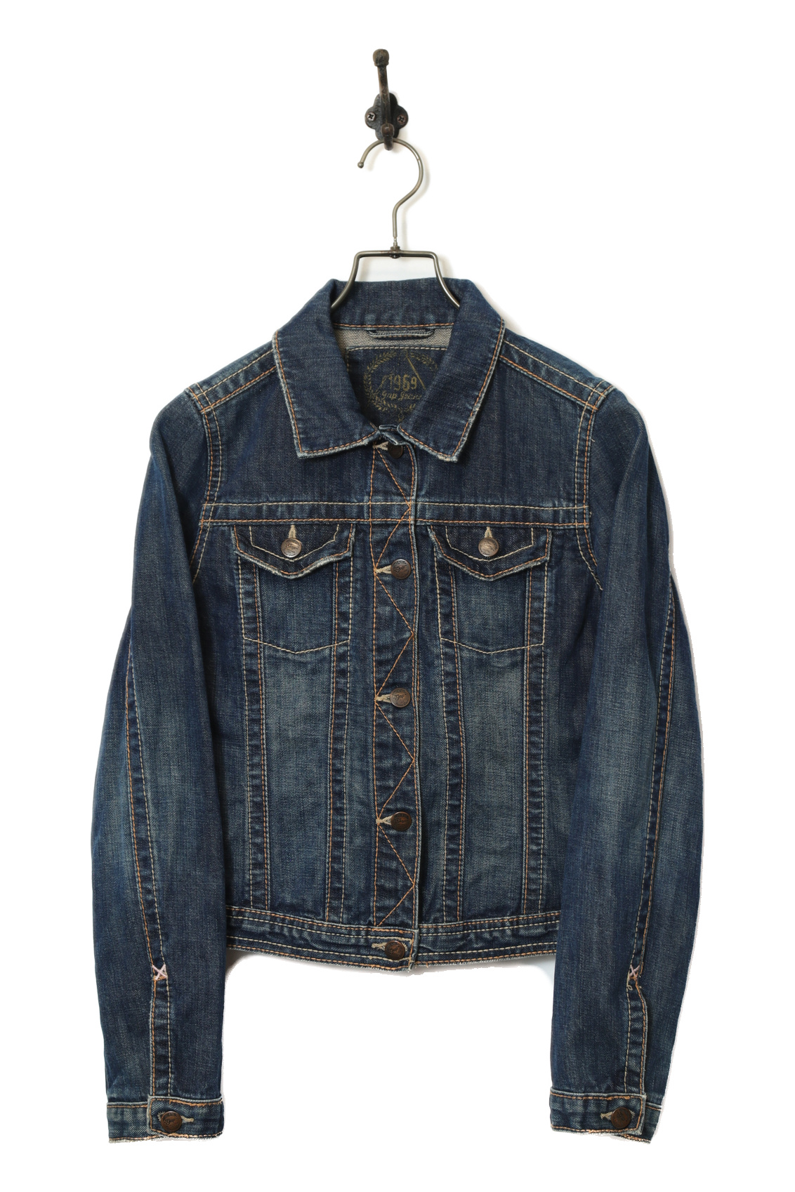 USED GAP DENIM JACKET/XS