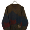 VINTAGE JAQUARD KNIT SWEATER/M