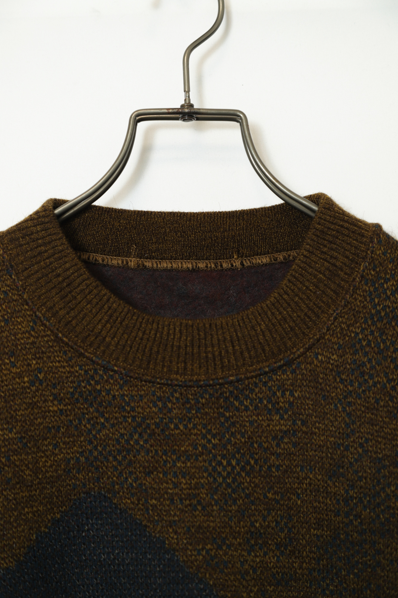 Alternative view of VINTAGE JAQUARD KNIT SWEATER/M