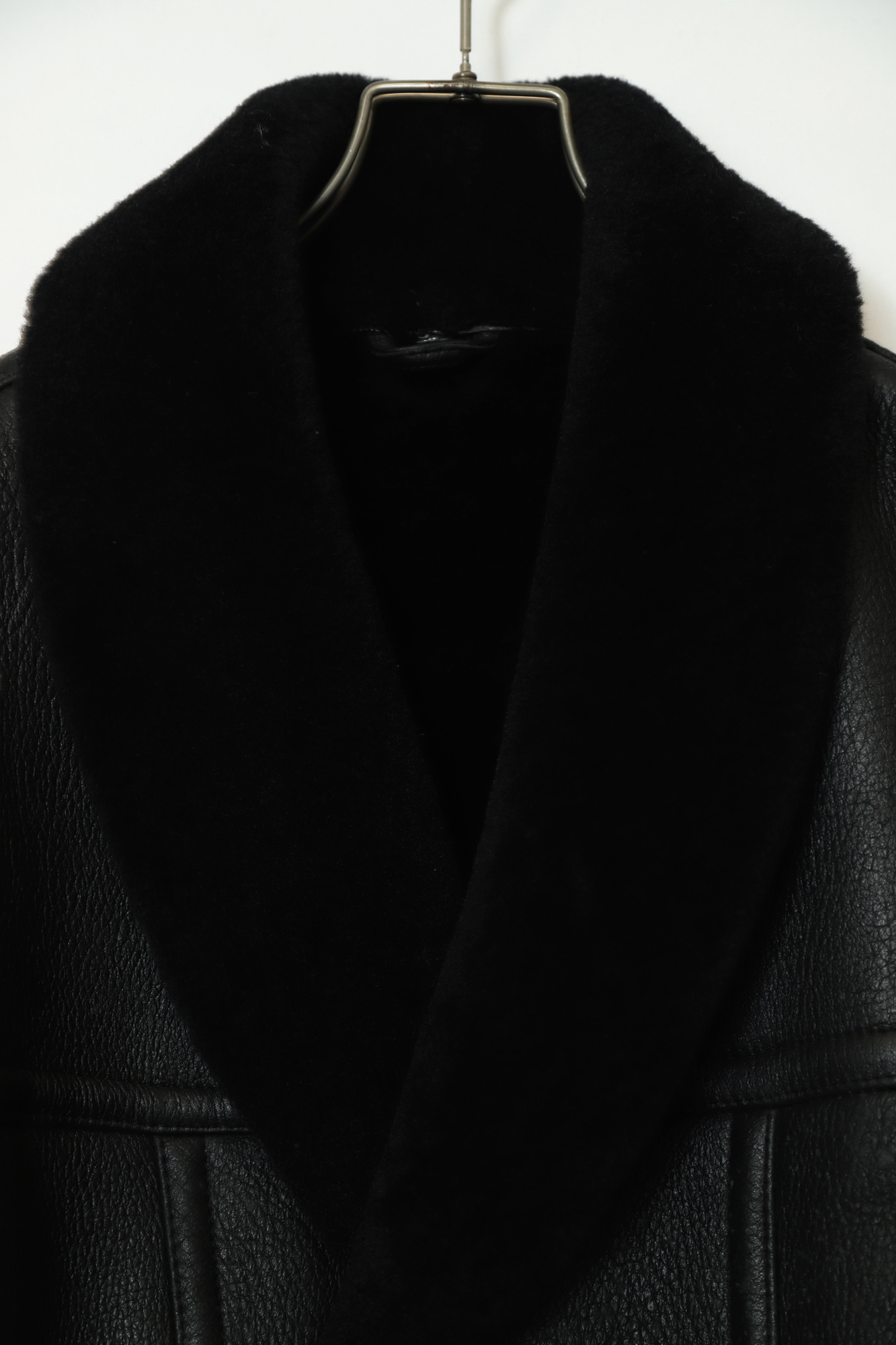 Alternative view of VINTAGE MOUTON COAT/XL