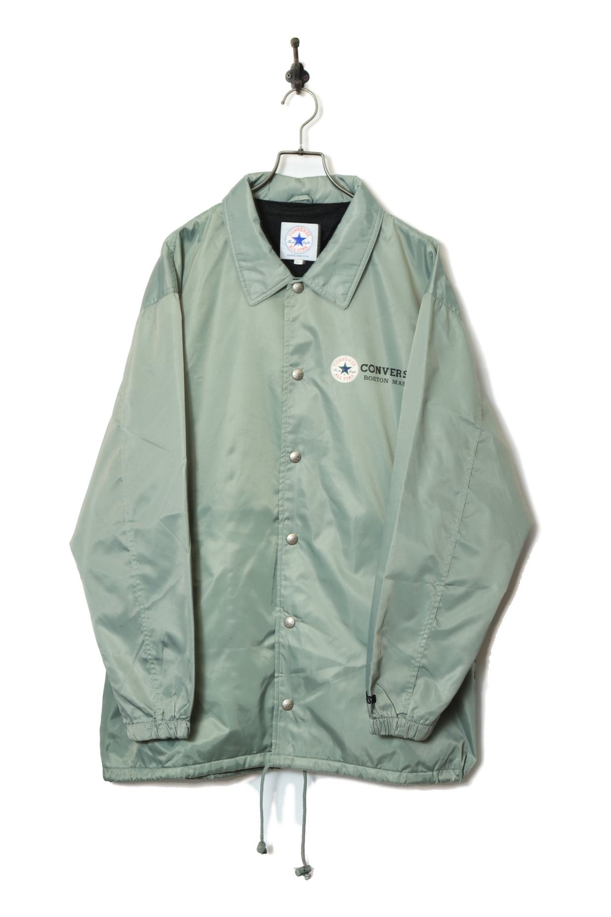 USED CONVERSE PRINTED COACH JACKET/LL