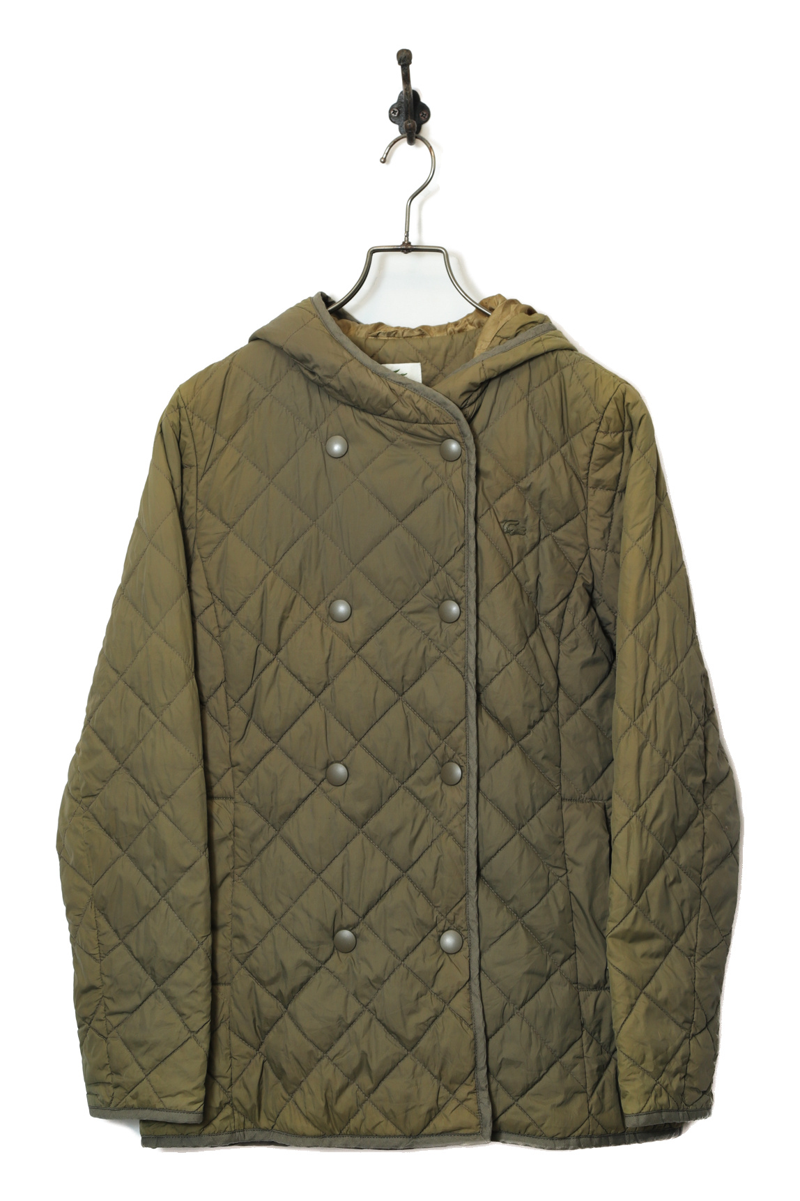 USED LACOSTE QUILTING JACKET/M