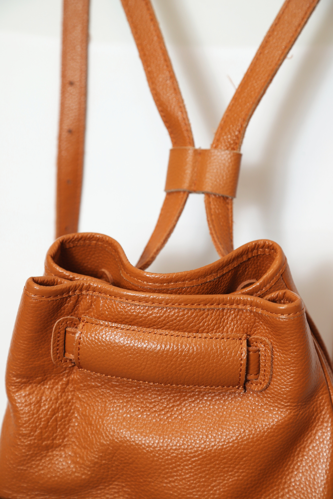 Alternative view of USED LEATHER BACKPACK/F