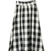 VINTAGE CHECK SKIRT/W70
