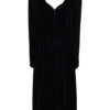 USED LAURA ASHLEY VELVET DRESS ONEPIECE/L