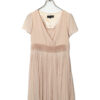 USED PLEATED DRESS ONEPIECE/M
