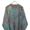 VINTAGE JAQUARD PATTERN SWEATER/L